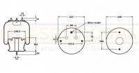 Front Axle Air Spring